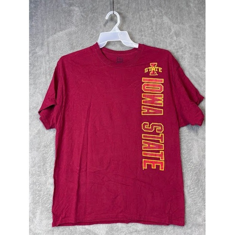 Iowa State T Shirt Pro Edge Maroon Gold‎ Collegiate Adult XL